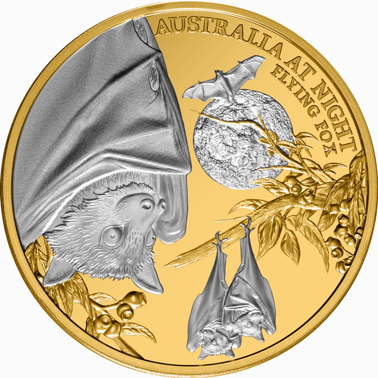 Niue_2023_Australia_at_Night_Flying_Fox_$100_1_Troy_Ounce_Pure_Gold_Proof_with_Platinum_Plating