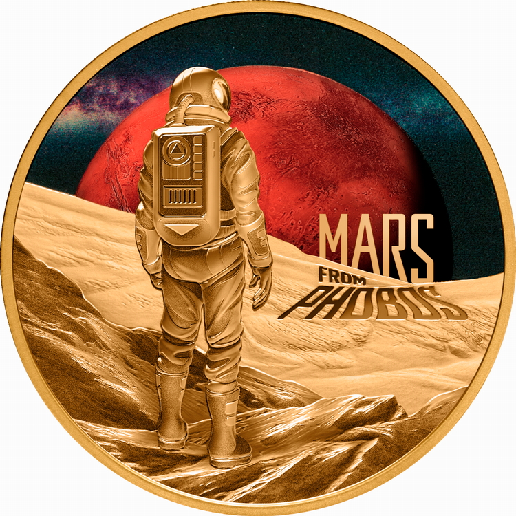 Niue_2024_Mars_from_Moon_Phobos_$100_1_Troy_Oz_Pure_Gold_Proof_with_Colour_MINTAGE_99