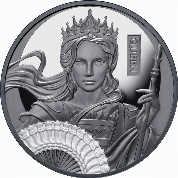 Niue_2025_Chess_Queen_$1_1_Troy_Ounce_Pure_Silver_Black_Proof_MINTAGE_999
