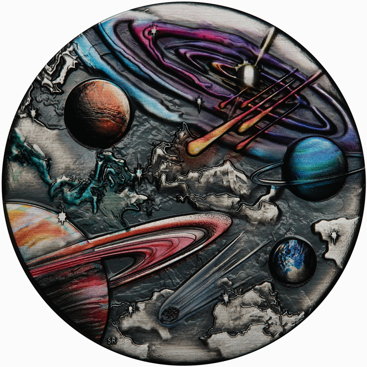 Tuvalu_2024_Starry_Sky_and_Planets_$5_5_Troy_Ounce_Pure_Silver_Medallic_Ultra_High_Relief_Antiqued_Piedfort_with_Color_MINTAGE_388