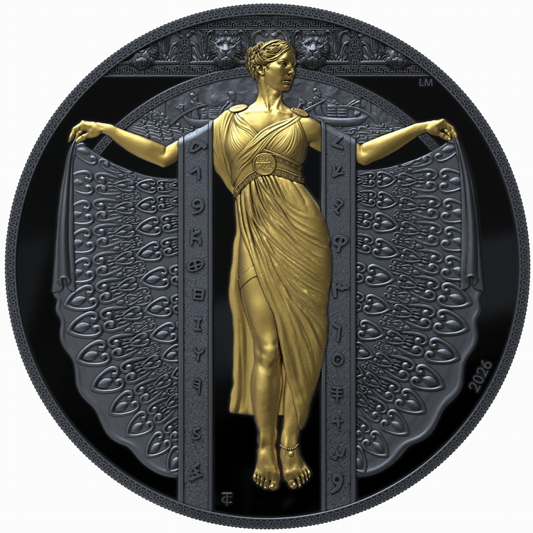 Liberia_2026_Phoenicia_Goddess_$20_1_Troy_Oz_High_Relief_Pure_Gilded_Silver_with_Dark_Ruthenium_Black_Proof_Finish_MINTAGE_333