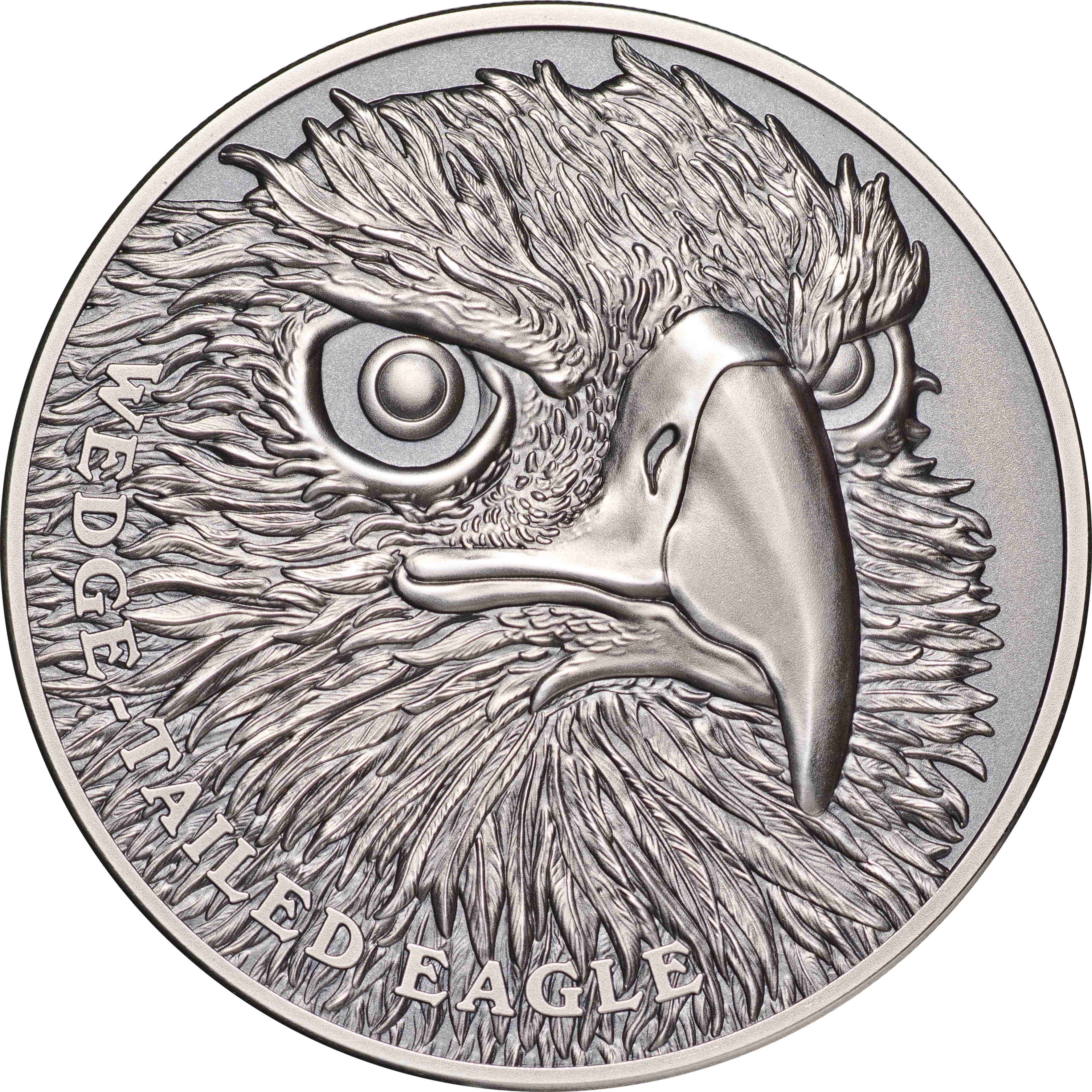 Niue_2019_Wedge-Tailed_Eagle_Silver_Antiqued_Obverse