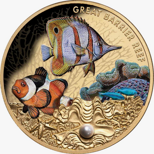 Niue_2020_Great_Barrier_Reef_$100_1_Troy_Ounce_Pure_Gold_Proof_with_Color_and_Genuine_Pearl_MINTAGE_150