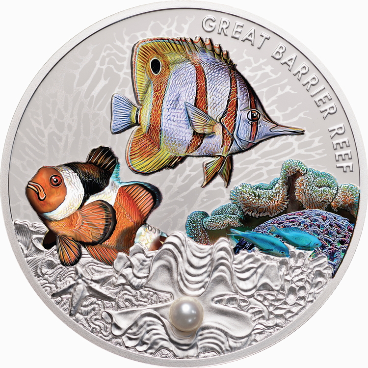 Niue_2022_Great_Barrier_Reef_$2_1_Oz_Pure_Silver_Prooflike_Coin_with_Color_and_Genuine_Pearl_Gemstone_MINTAGE_999