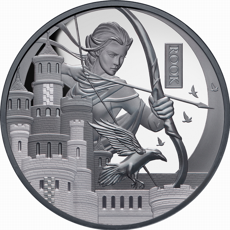 Niue_2026_Chess_Rook_Archer_$1_1_Troy_Ounce_Pure_Silver_Black_Proof Niue_2026_Chess_Rook_Archer_$1_1_Troy_Ounce_Pure_Silver_Black_Proof